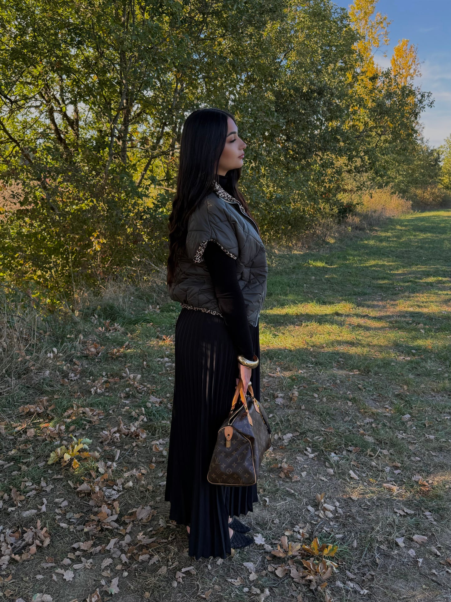 Doudoune sans manches matelassée réversible